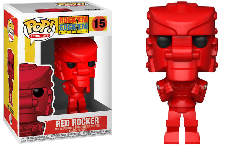 Rock'Em Sock'Em Robots Red Rocker Pop! Vinyl Figure