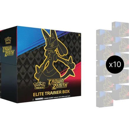 Case of Crown Zenith Elite Trainer Boxs (10 pieces) - Crown Zenith [PREORDER]