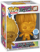 Good Luck Trolls Gold Troll Diamond Funko Limited Edition Pop! Vinyl Figure