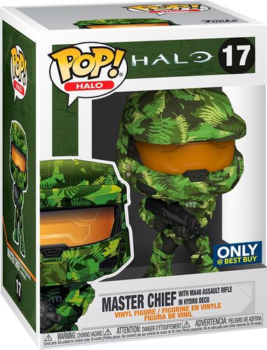 Halo Master Chief with MA40 Assault Rifle in Hydro Deco Pop! Vinyl Figure