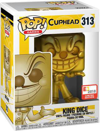 Cuphead King Dice Pop! Vinyl Figure