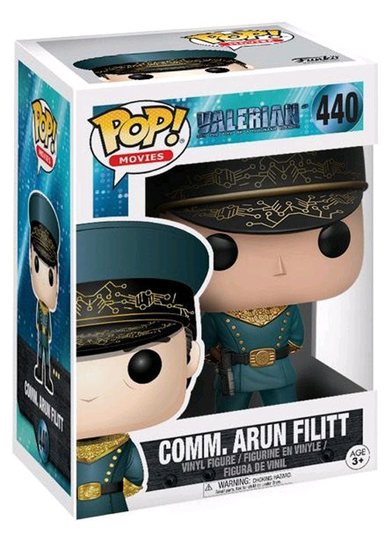 Valerian Commander Arun Filitt Pop! Vinyl Figure
