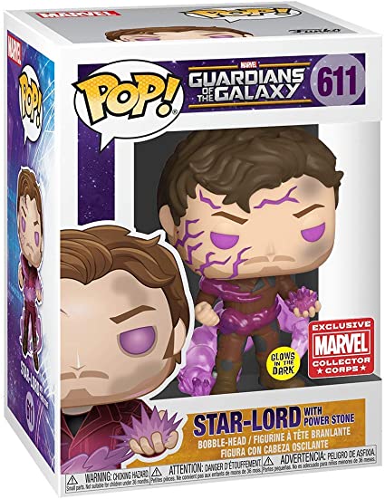 Guardians of The Galaxy Star-Lord With Power Stone Pop! Vinyl Figure