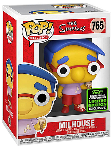 The Simpsons Milhouse Pop! Vinyl Figure