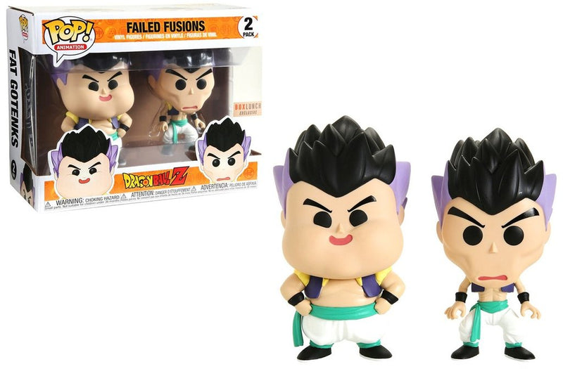 Dragon Ball Z Failed Fusions 2-Pack Box Lunch Exclusive Pop! Vinyl Figure