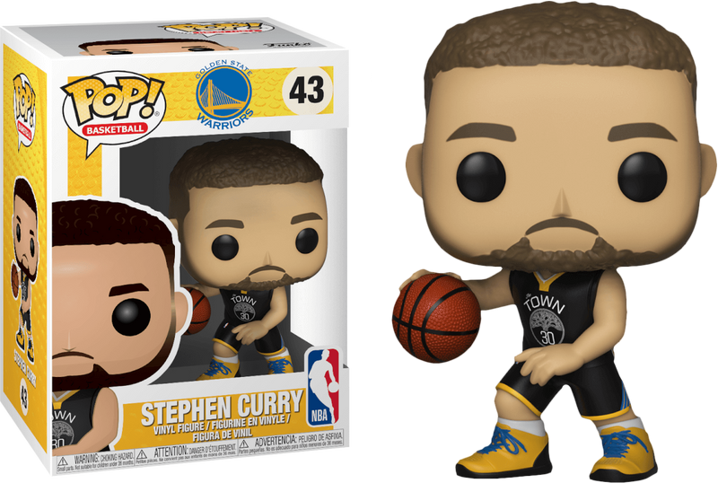 NBA Basketball Golden State Warriors Stephen Curry Pop! Vinyl Figure