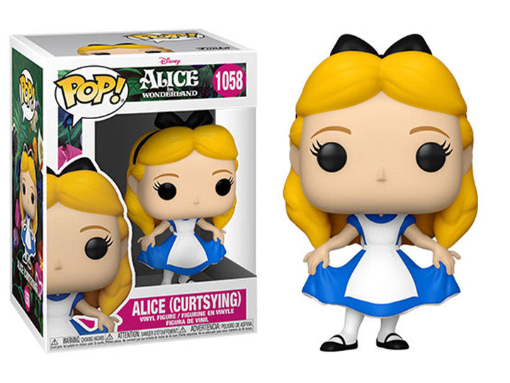 Alice in Wonderland Alice Curtsying Pop! Vinyl Figure
