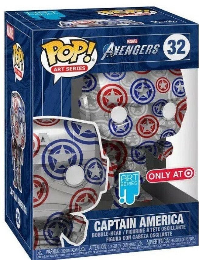 Captain America Artist's Series Target Exclusive Pop! Vinyl Figure