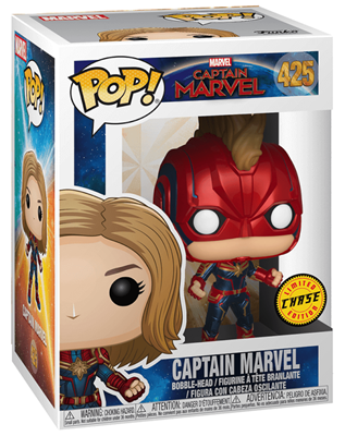 Captain Marvel Chase Pop! Vinyl Figure