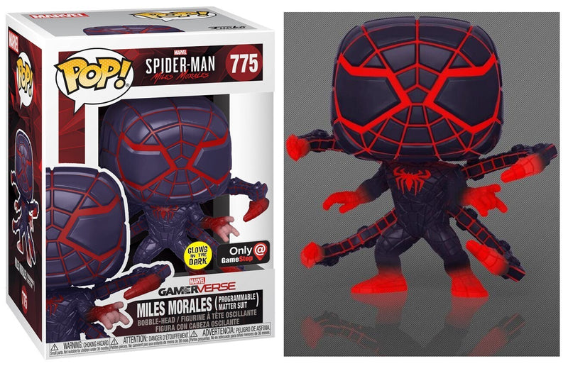 Spider-Man Miles Morales Gamerverse Miles Morales Programmable Matter Suit Pop! Vinyl Figure