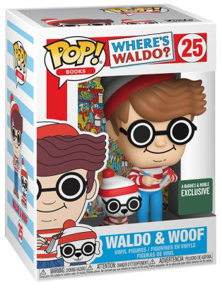 Where's Waldo? Waldo and Wolf Pop! Vinyl Figure