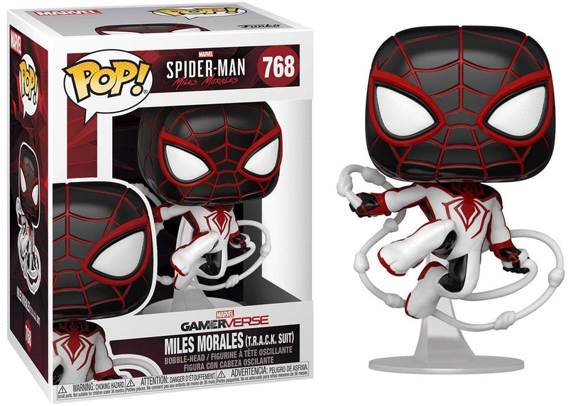 Spider-Man Miles Morales T.R.A.C.K. Suit Pop! Vinyl Figure
