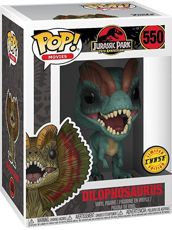 Jurassic Park 25th Anniversary Dilophosaurus Chase Pop! Vinyl Figure