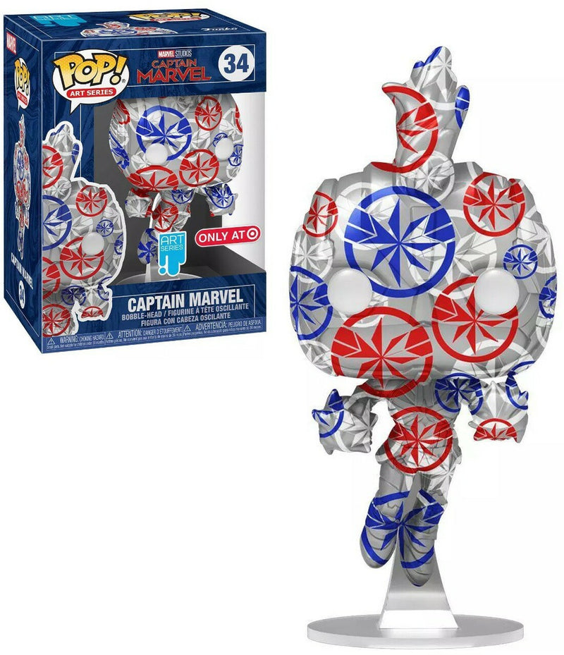 Captain Marvel Artist's Series Pop! Vinyl Figure