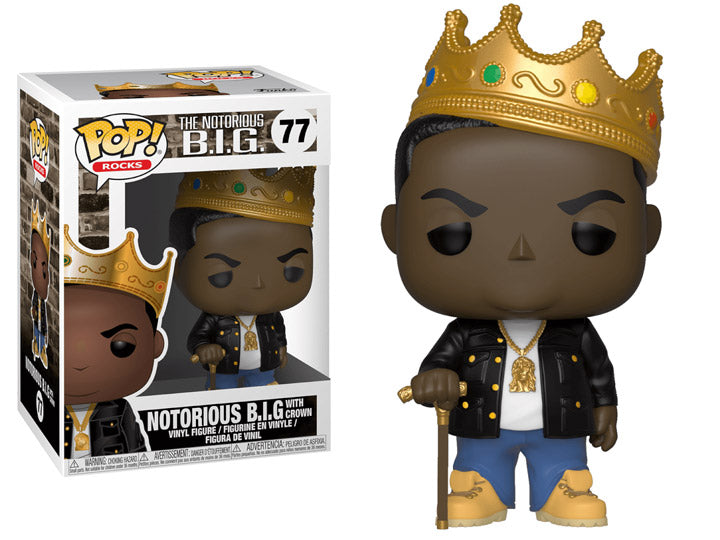 The Notorious B.I.G. With Crown Pop! Vinyl Figure
