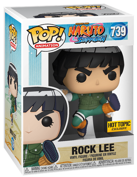 Naruto Rock Lee Hot Topic Exclusive Pop! Vinyl Figure
