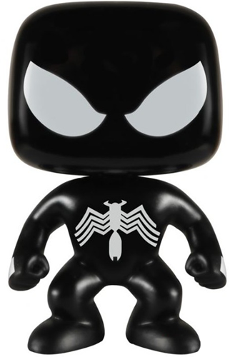 Marvel Black Suit Spider-Man Exclusive Pop! Vinyl Figure