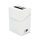 Solid Color Deck Box- White Ultra Pro
