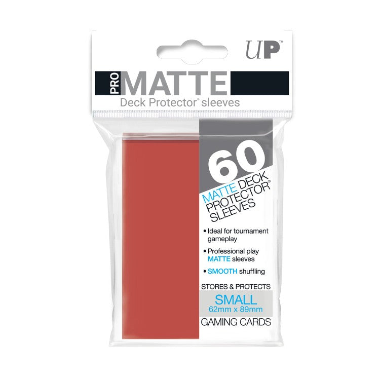 Ultra-Pro Gloss Red SMALL Sleeves - (60 pack)