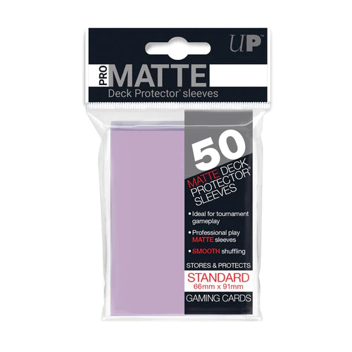 Ultra Pro 50 Lilac Deck Protector Sleeves