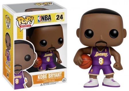 Kobe Bryant #24 (#8 Purple Jersey)