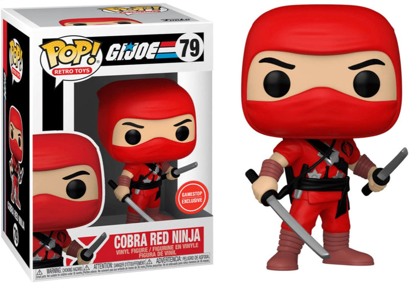 G.I.Joe Cobra Red Ninja Pop! Vinyl Figure