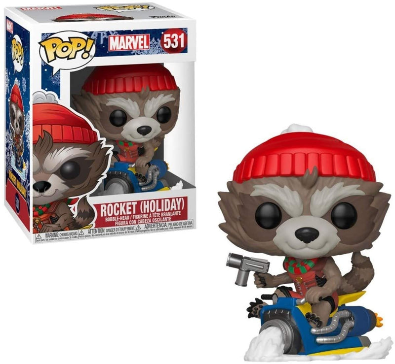 Marvel Holiday Rocket Raccoon Pop! Vinyl Figure