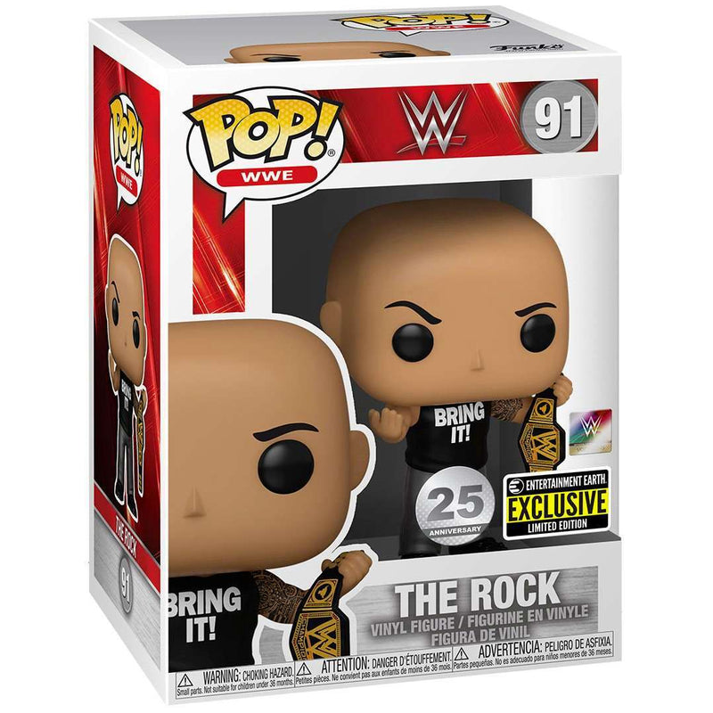 WWE The Rock Pop! Vinyl Figure