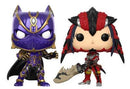 Marvel Vs. Capcom Infinite Black Panther vs. Monster Hunter 2-pack Pop! Vinyl Figure
