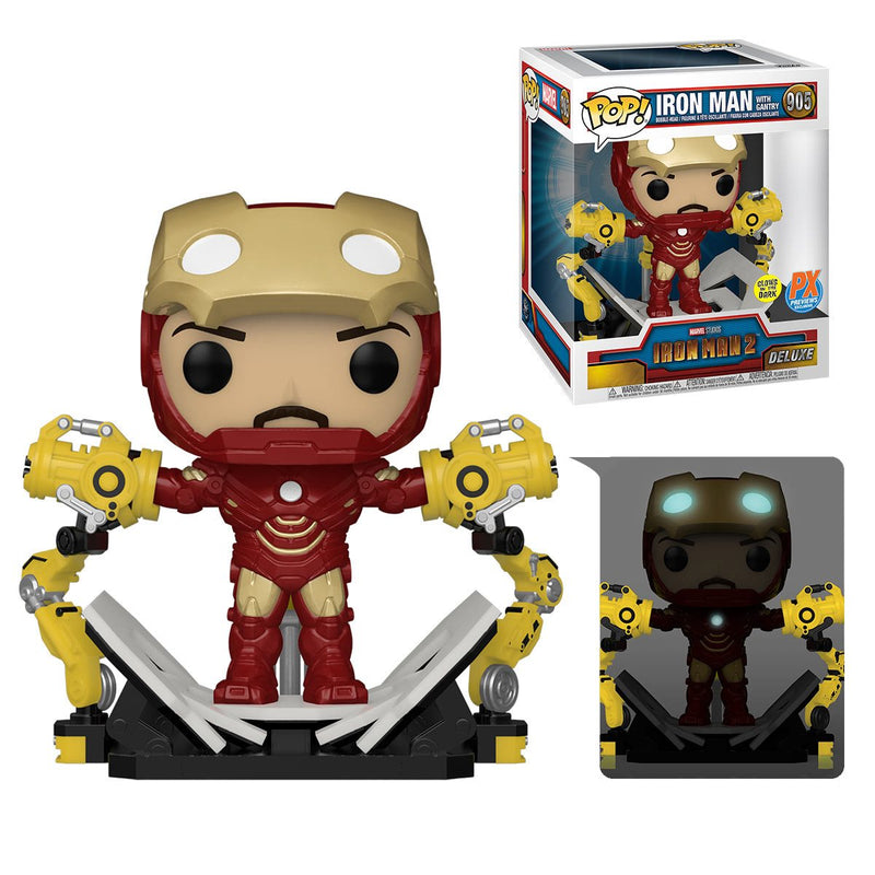 Iron Man 2 Iron Man With Gantry Pop! Vinyl Figure