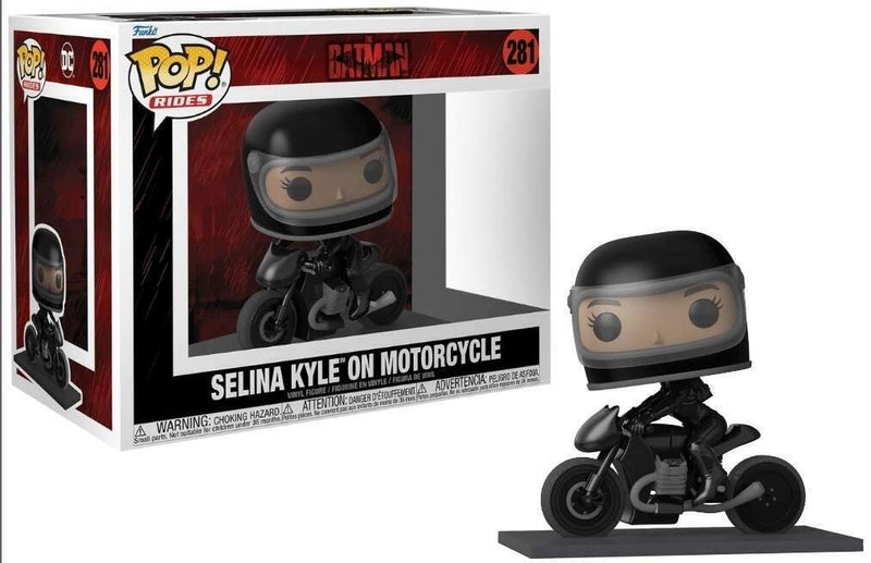 Selina Kyle on Motorcycle