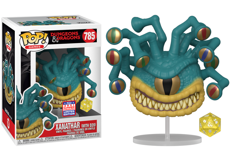 Dungeons And Dragons Xanathar With D20 Pop! Vinyl Figure