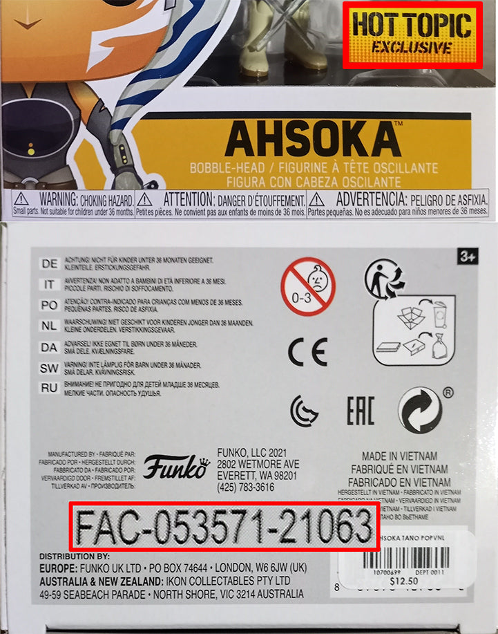 Ahsoka 2021 Hot Topic Exclusive