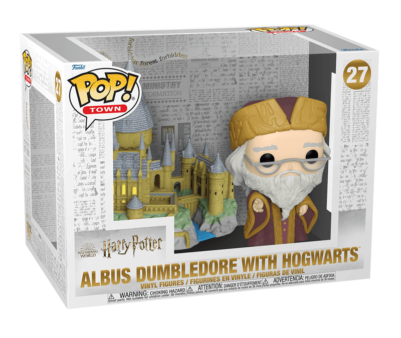 Albus Dumbledore With Hogwarts