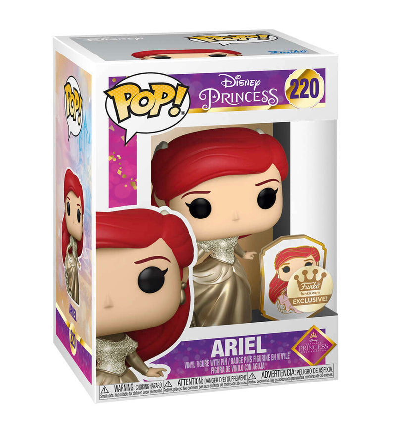 Ariel (Dancing | Gold) with Pin Funko Pop!