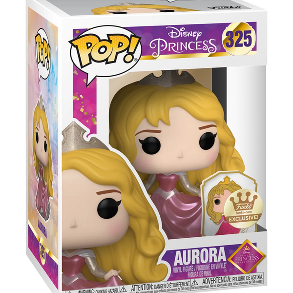 Funko Pop Disney Ultimate Princess AURORA Gold w/ Pin Funko Shop