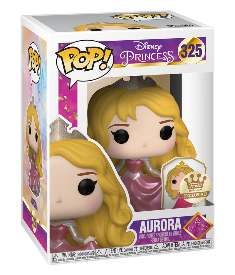 Aurora (Dancing | Gold) with Pin Pop! Vinyl Figure