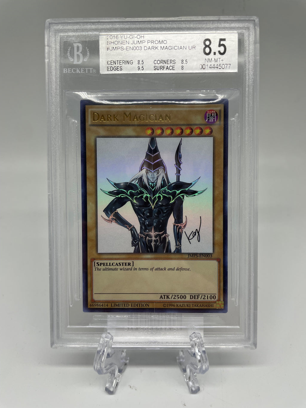 2016 Yu-Gi-Oh Shonen Jump Promo # JMPS-EN003 Dark Magician Ultra Rare