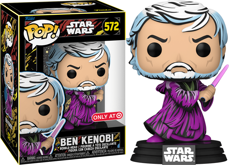 Star Wars Ben Kenobi (Retro) Pop! Vinyl Figure