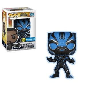 Black Panther (Blue Glow) Walmart Exclusive Pop! Vinyl Figure