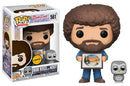 Bob Ross and Hoot Funko Pop!