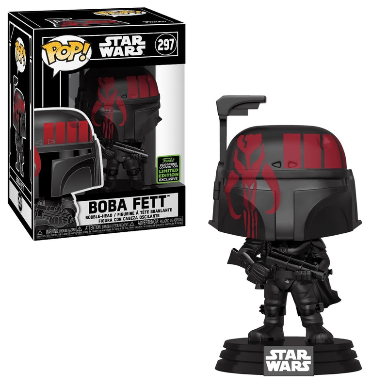 Star Wars Boba Fett (Futura Black) [Spring Convention] Pop! Vinyl Figure
