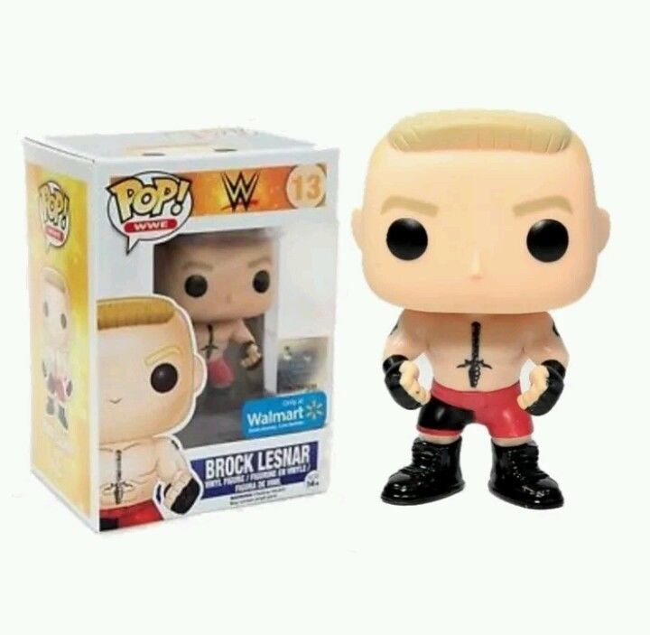 WWE Damaged Brock Lesnar Pop! Vinyl Figure