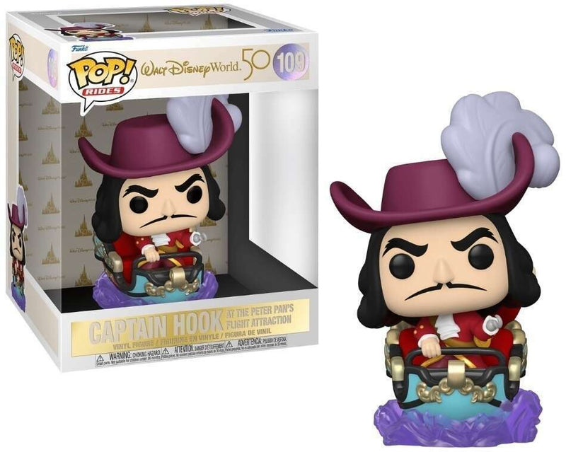 Captain Hook at the Peter Pan's Flight Attraction Funko Pop