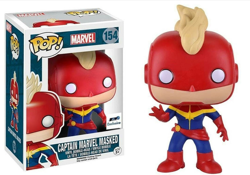Captain Marvel (Masked) Pop! Vinyl Figure