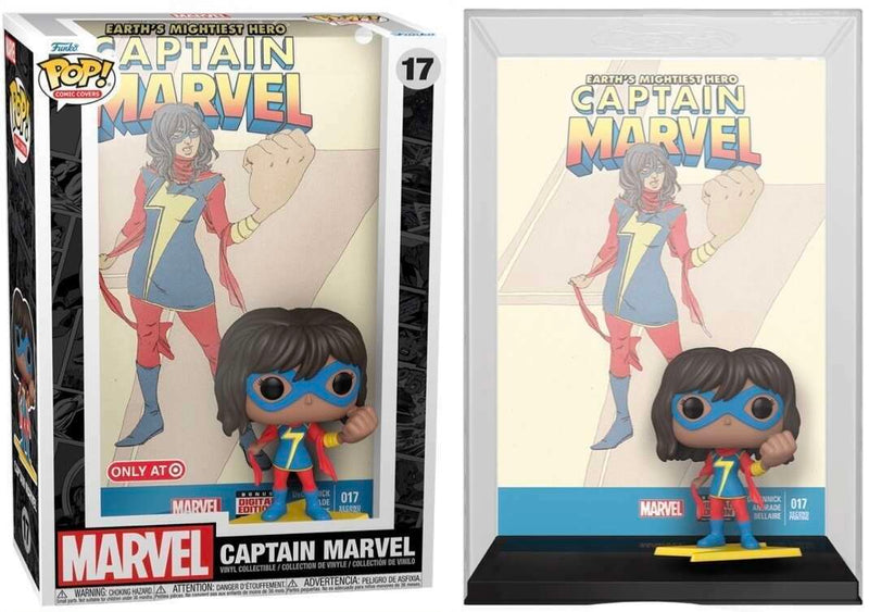 Captain Marvel Comic Book Cover Pop! Vinyl Figure
