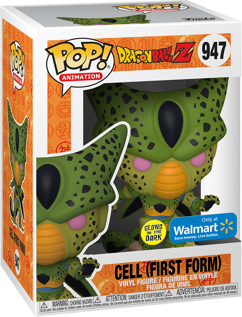 Dragon Ball Cell (First Form) Glow in the Dark Pop! Vinyl Figure