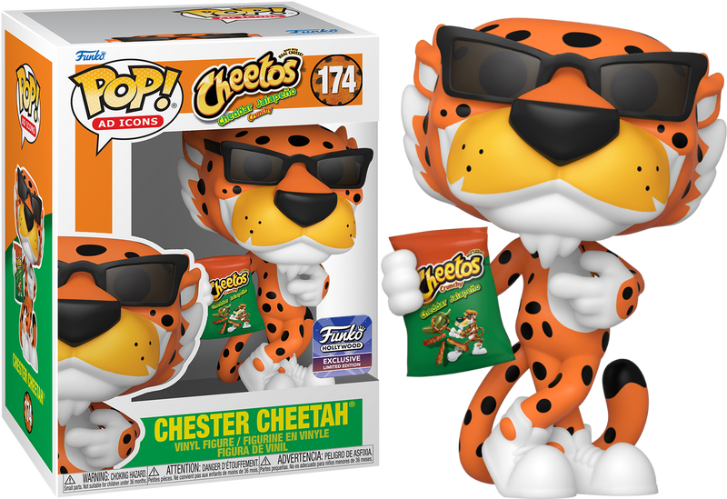 Cheetos Cheddar Jalapeno Cheetah Pop! Vinyl Figure