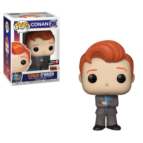 Conan O'Brien (Gray Suit) GameStop Exclusive Pop! Vinyl Figure