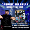 *SIGNED* Gabriel "Fluffy" Iglesias (Blacklight) Funko Pop JSA Authenticated